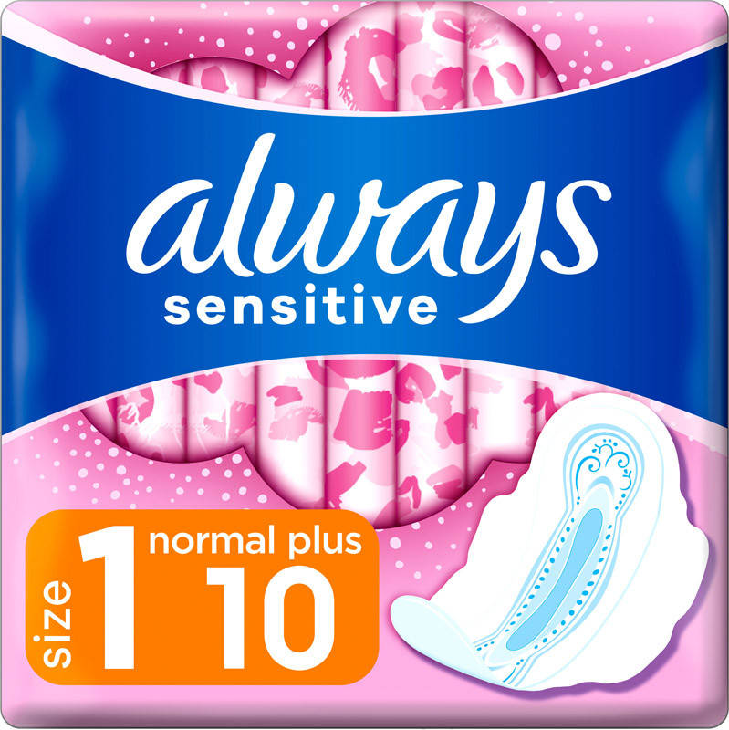 

Прокладки Always Ultra Sensetive Нормал плюс 10 шт