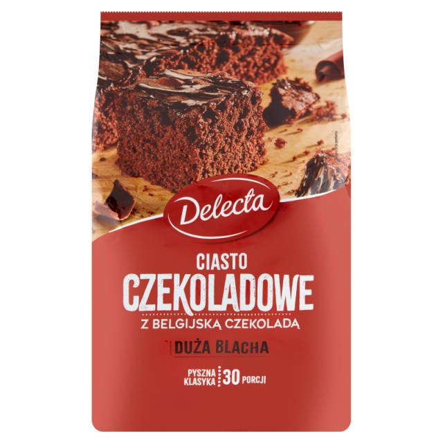 

Шоколадный торт из Бельгийского шоколада Delecla Ciasto Czeczekoladowe 670г Польша