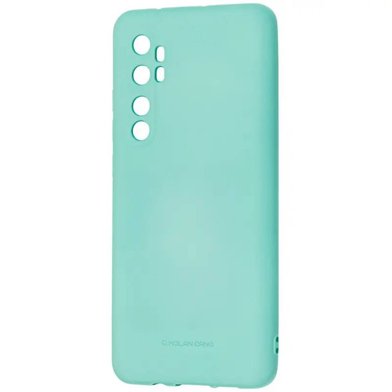 

Чехол TPU Molan Cano Smooth с защитой камеры для Xiaomi Mi Note 10 Lite, Бирюзовый