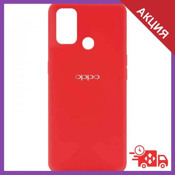 

Оригинальный Silicone Cover чехол на OPPO A53 / Оппо А53, Красный