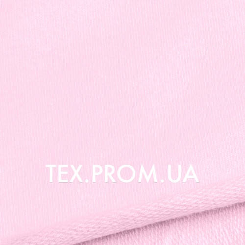 

Двунитка петля пенье хб однотон светло-розовая