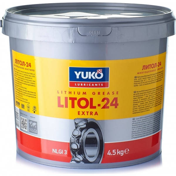 

Смазка Литол-24 (4,5 кг) (YUKOIL)