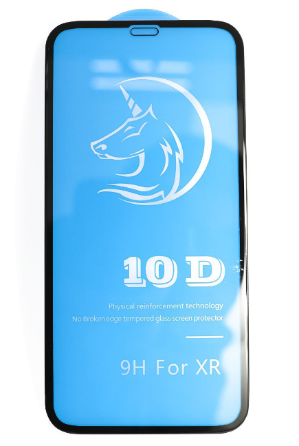 

Защитное стекло CURVE GLASS Full Glue 10D iPhone XR/11 Black, Черный