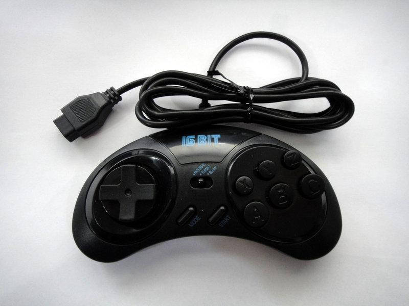 

Джойстик 16 bit для Sega Hamy 4 Titan 2, Черный
