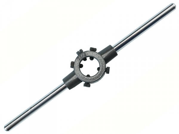 

Плашкодержатель М3-М4 d=20х5 мм L=200 мм YATO (YT-2980)