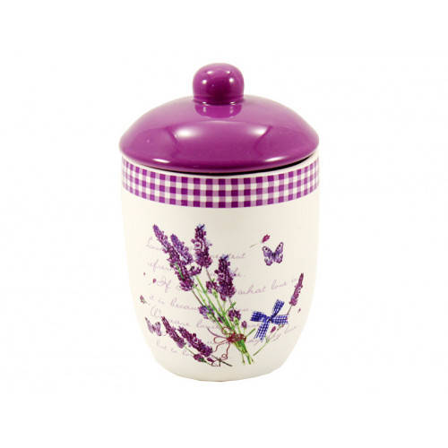 

Сахарница 520мл керамическая Лаванда ZF 3528 LV Interos