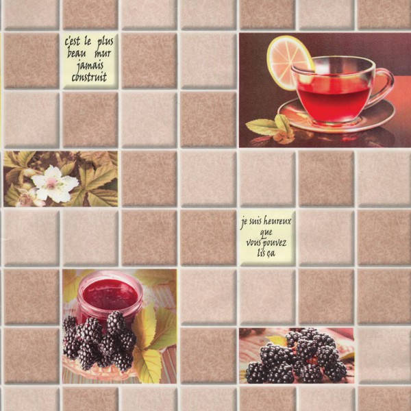 

Влагостойкие бумажные обои Нью Сервис 211-03, Бежевый