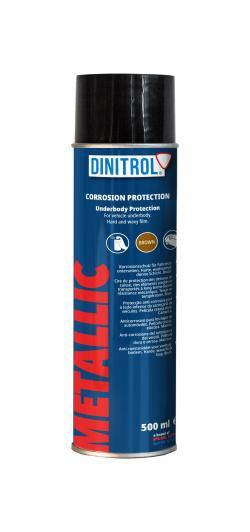 

Антикор Dinitrol Metallic 500 мл., Коричневый