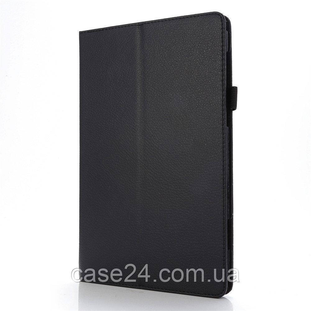

Кожаный чехол книжка Lichee для Samsung Galaxy Tab А7 10.4 (10 цветов) черный