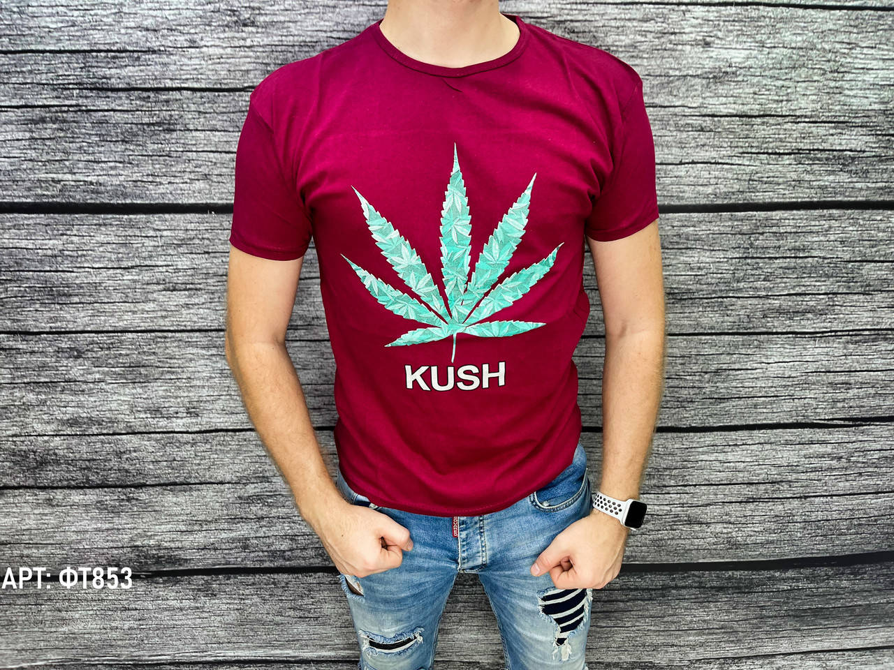 

Мужская футболка. Размеры: M, L, 2XL (маломерят на размер)