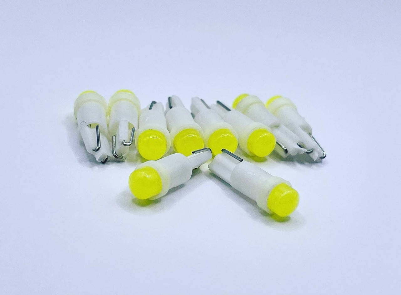 

Лампа T5(W1,2W)БЦ 12V LED COB white (суцільне світло)