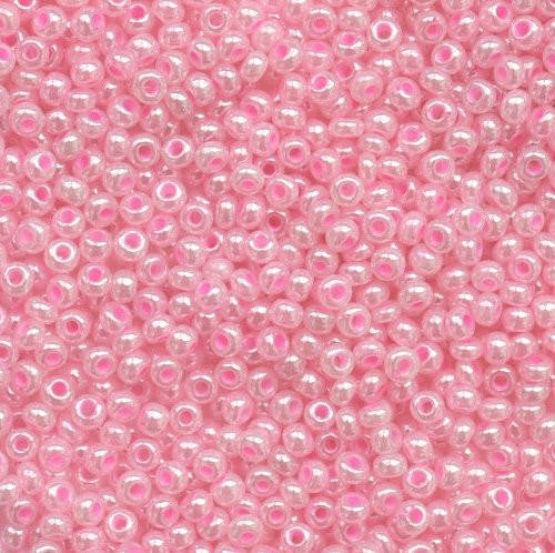 

Бисер Preciosa Чехия №37173 1г, розовый жемчужный