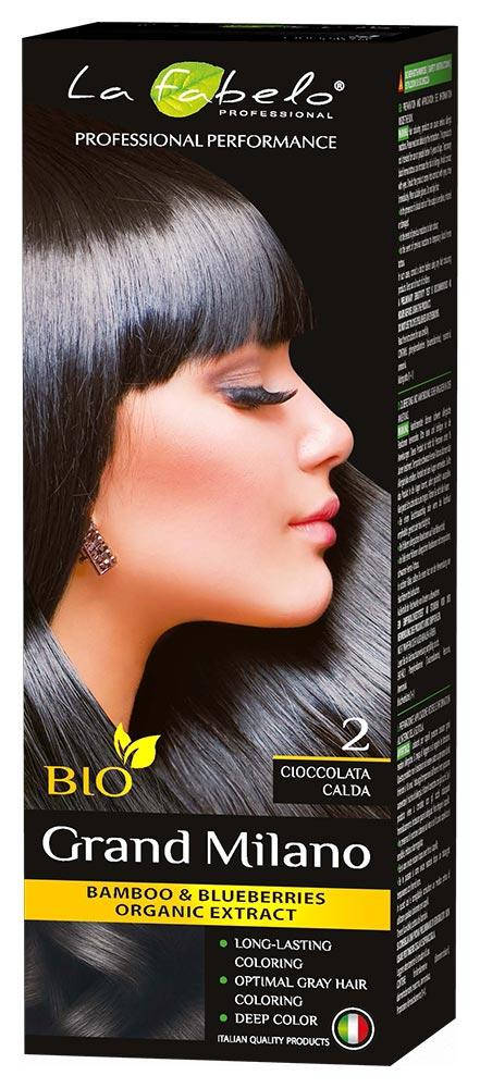 

Крем-краска для волос био 100мл тон 2 La Fabelo Professional