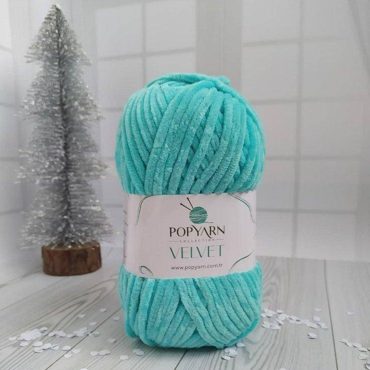 

Popyarn Velvet №027 бірюза
