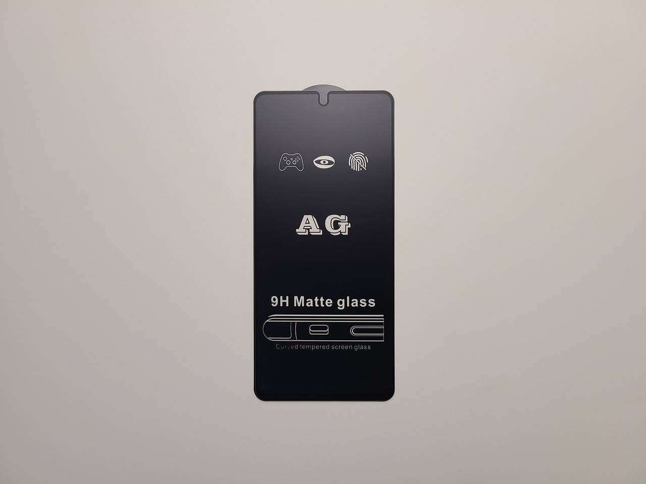 

Матовое защитное стекло для Xiaomi Redmi Note 10, Note 10s, Черный