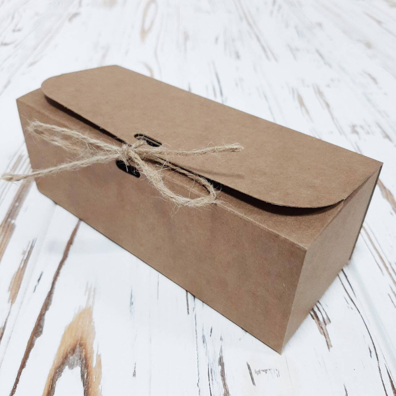 

Коробка 170х70х60 мм крафт футляр, Коричневый