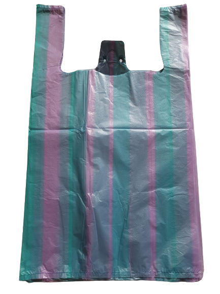 

Пакеты майка "Полоски" 25 мк - 30 × 50 (50 шт)