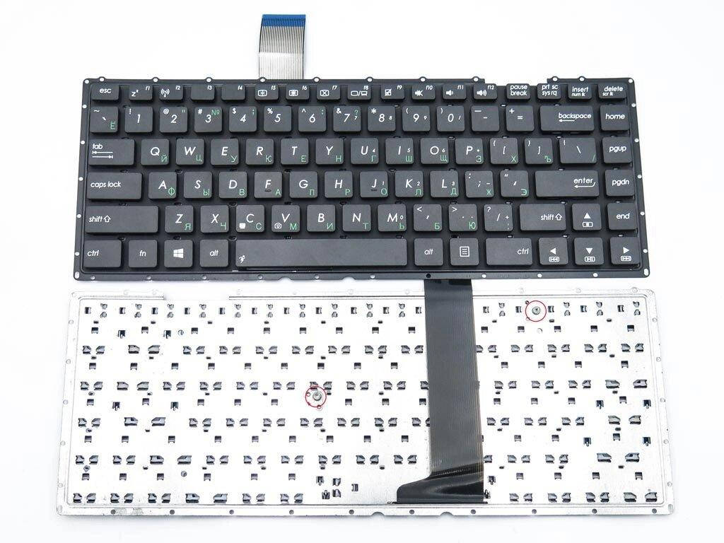 

Клавиатура для Asus X401, X401A, X401U, X401E ( RU Black без рамки )., Черный