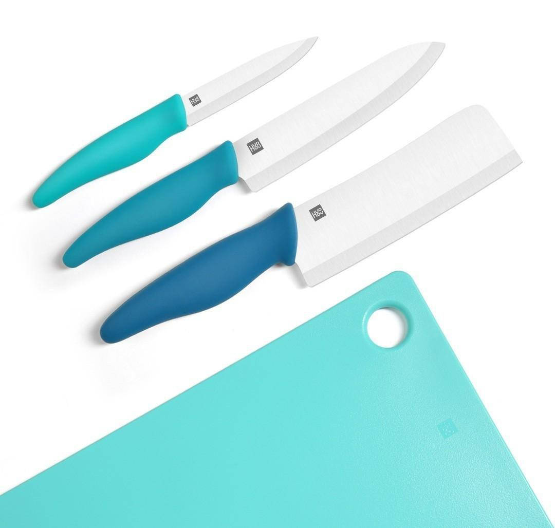 

Набор керамических ножей с доской Xiaomi HuoHou (HU0020)