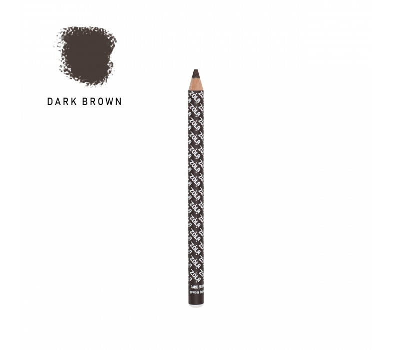 

Zola Карандаш для бровей пудровый 1.19g / Powder Brow Pencil / Alla Zayats Dark brown