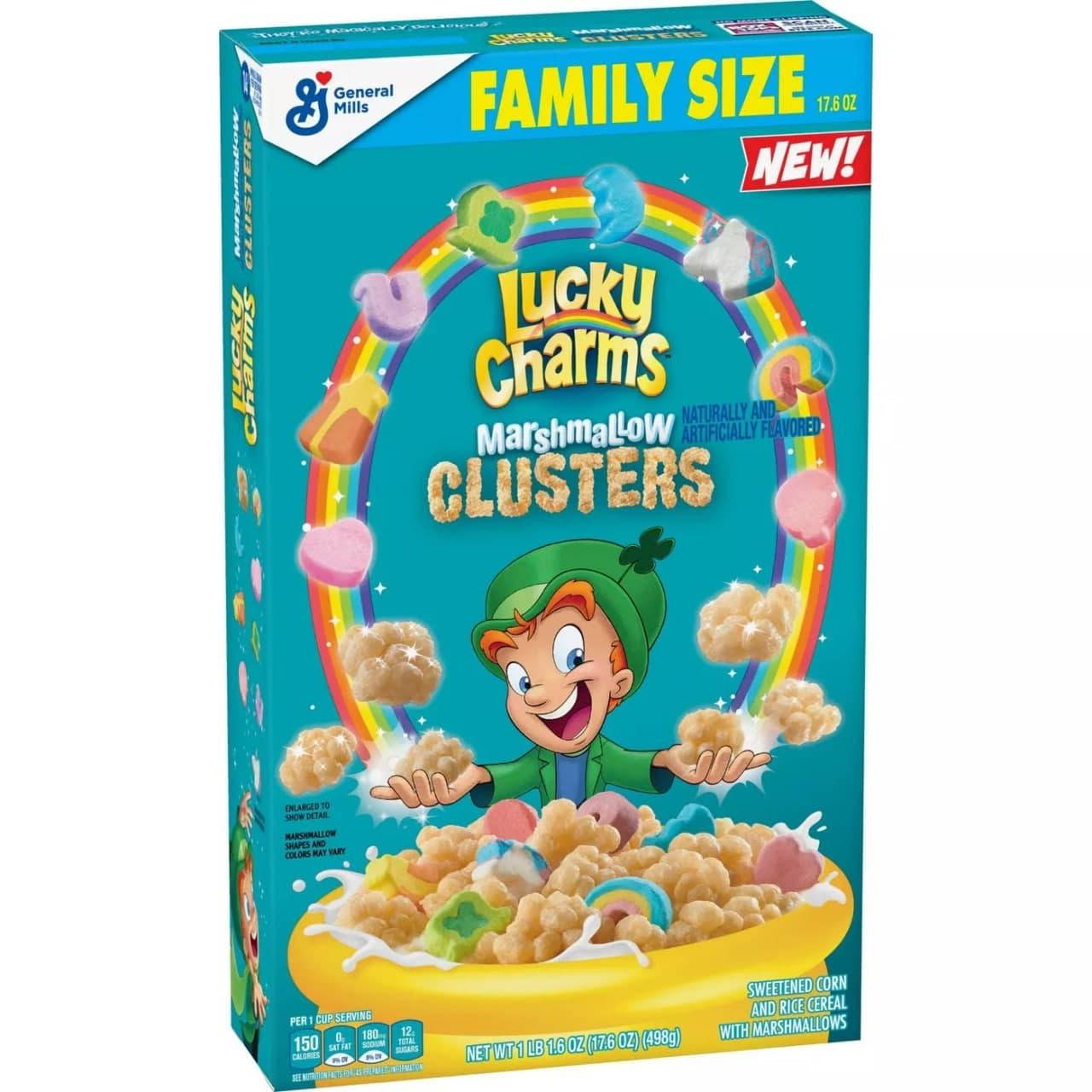 

Хлопья Lucky Charms Marshmallow Clusters 498g