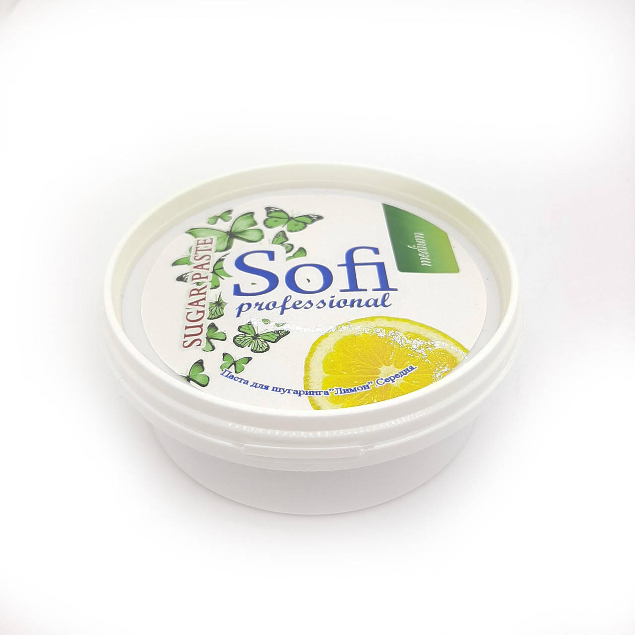 

Сахарная паста для шугаринга Лимон Sofi LEMON MEDIUM 200 г