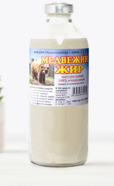 

Медвежий жир KEA 250 мл, Черный