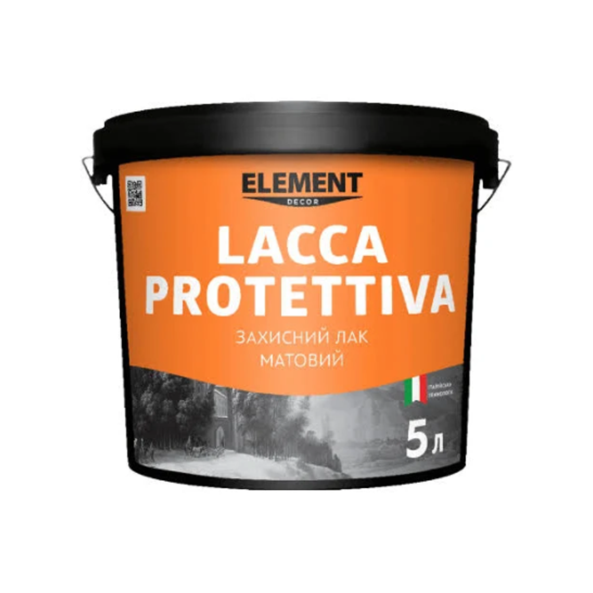 

Лак Element Decor Lacca Protettiva матовый 5л, Прозрачный