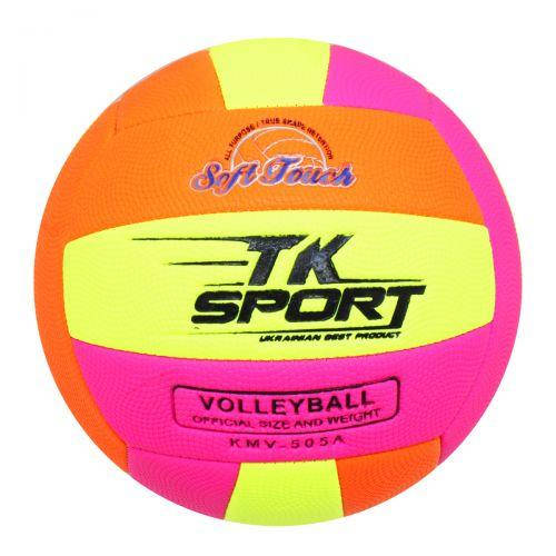 

Волейбольный мяч №5 TK Sport диаметр 21 см PVC желтый C40073