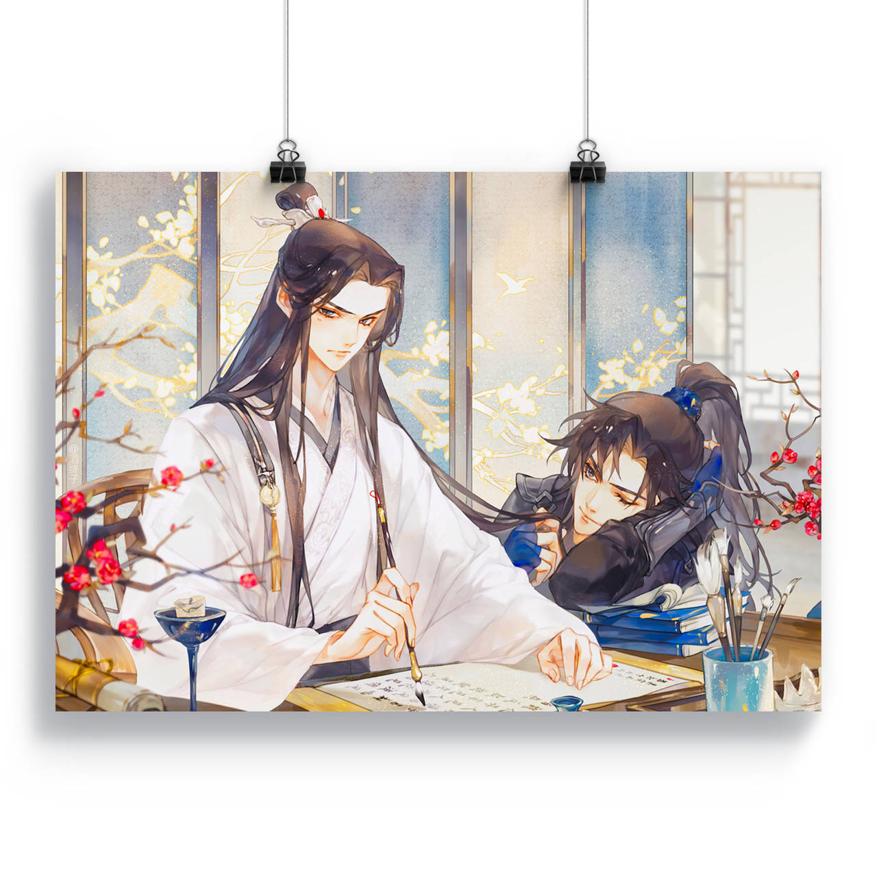 

Плакат Хаски и его Учитель Белый Кот | The Husky and His White Cat Shizun 01