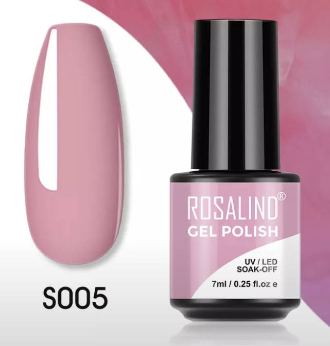 

Гель лак Rosalind, 7 мл.