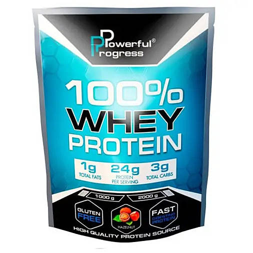 

Протеин КСБ Сыворотка белка 100% Whey Protein Instant Powerful Progres 2kg Лесной орех