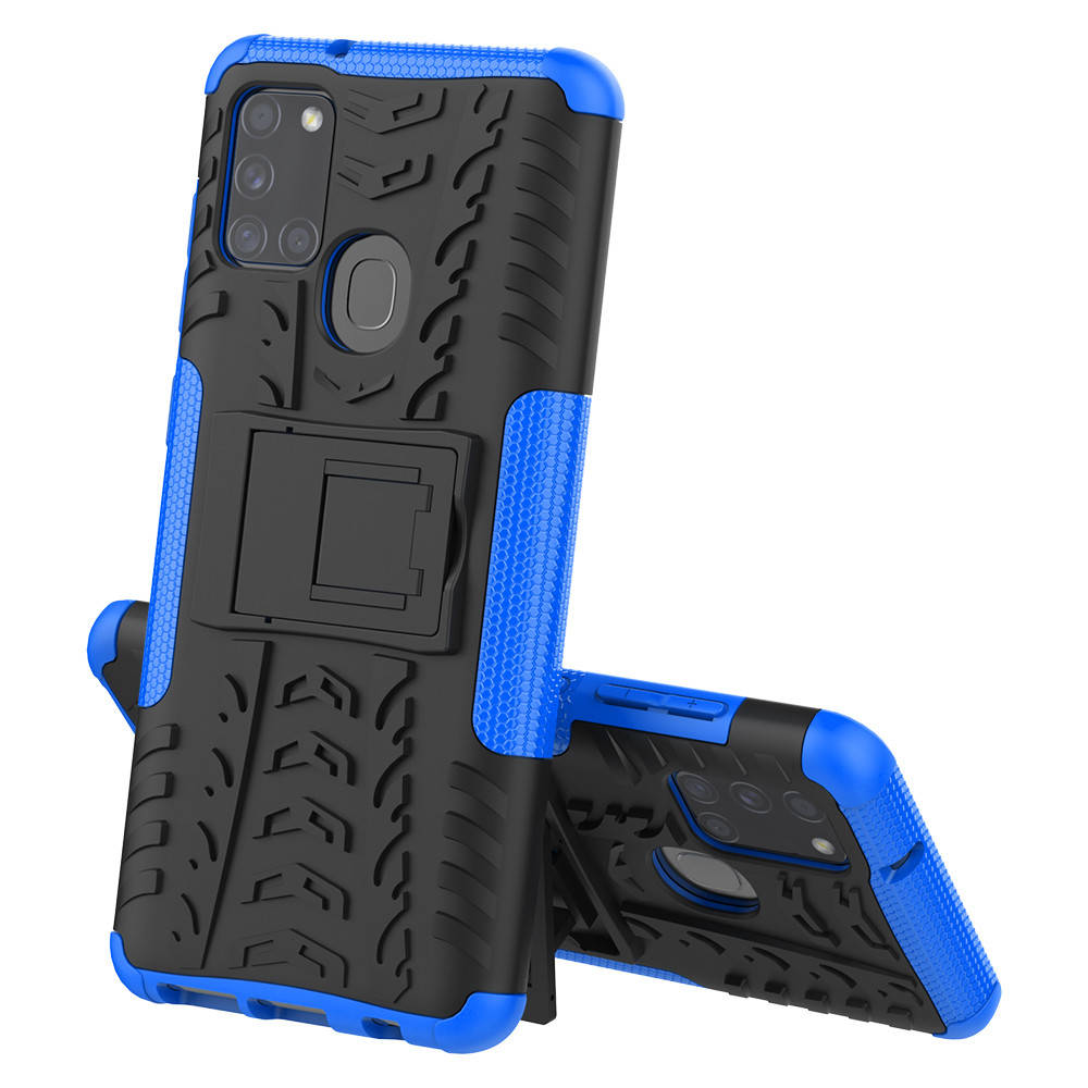 

PC + TPU чехол Armor на Samsung Galaxy M31 (8 цветов) синий