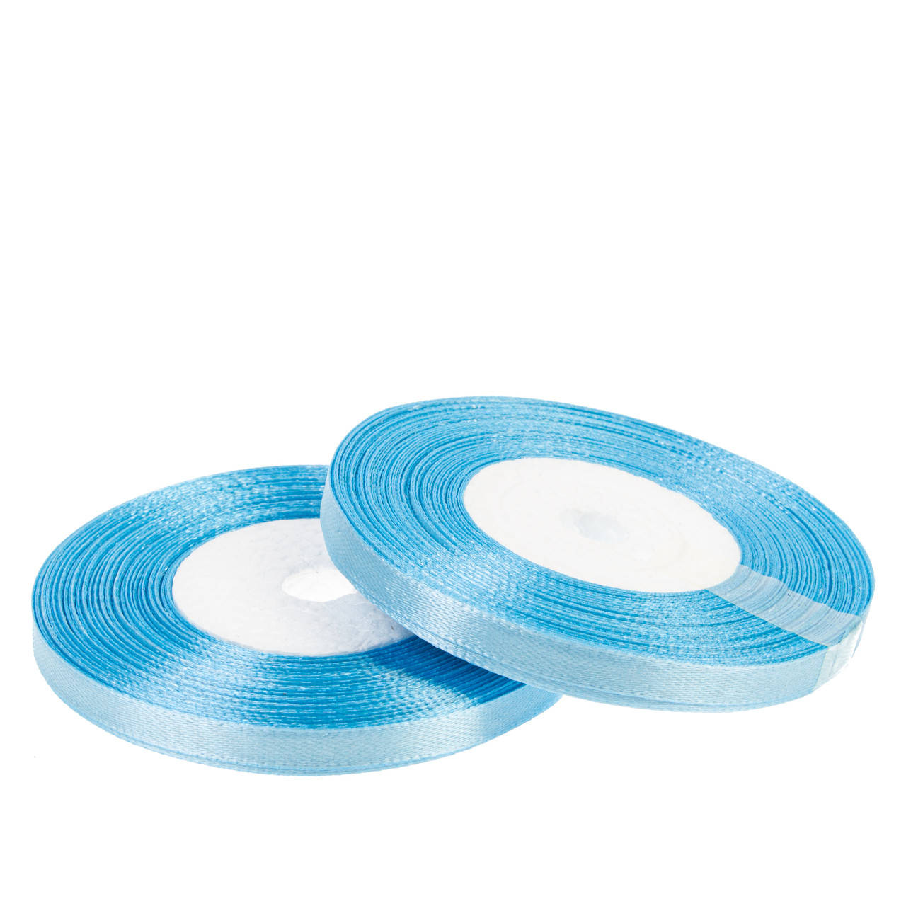 

Лента атласная 0,7 см (23 м) голубая, Голубой