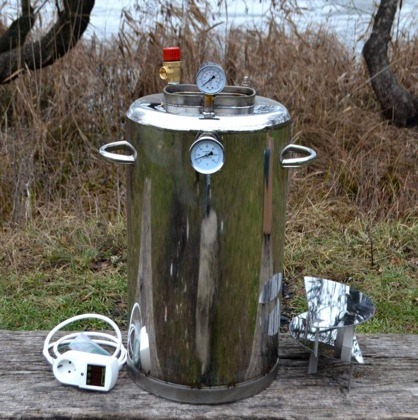 

Автоклав бытовой ЛЮКС-24-Э (нержавеющая сталь, электрический)