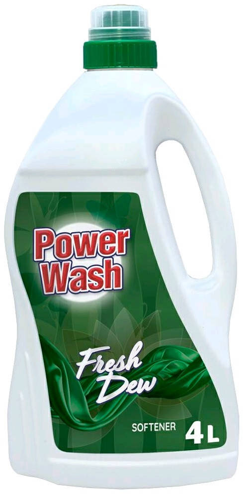 

Концентрированный ополаскиватель для белья Power Wash Fresh Dew 4 л