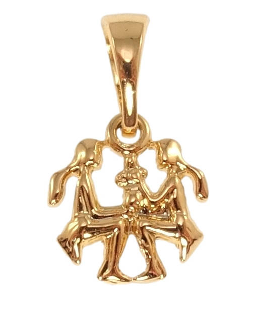 

Кулон Xuping Позолота 18K "Знак Зодиака Близнецы" для цепочки до 5мм