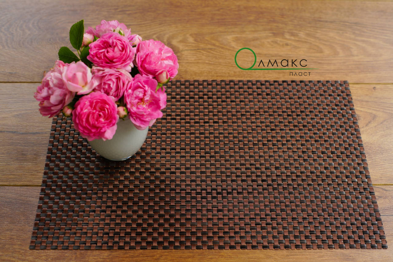 

Салфетка сервировочная, сет под тарелки плетение 30см*45см, салфетка моющаяся в кафе и пиццерию