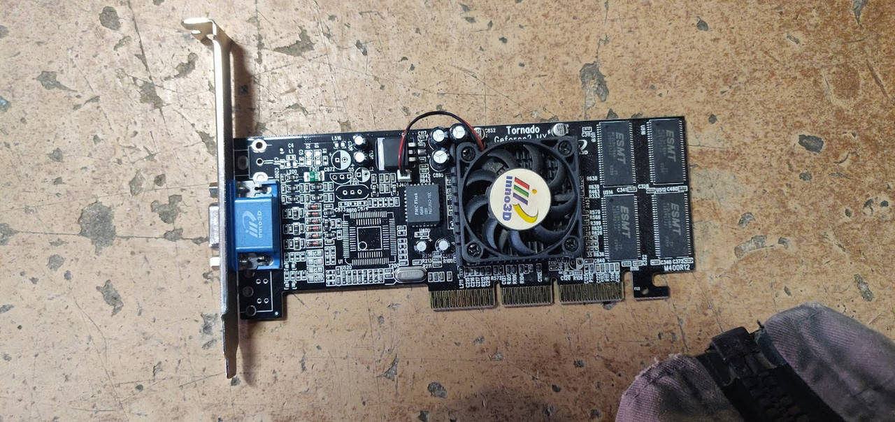 

Видеокарта Inno3D Tornado GeForce2 MX 64MB AGP № 220205