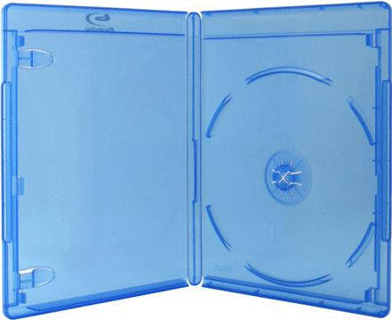 

Бокс BLU-RAY для 1 диска глянцевая пленка, Голубой