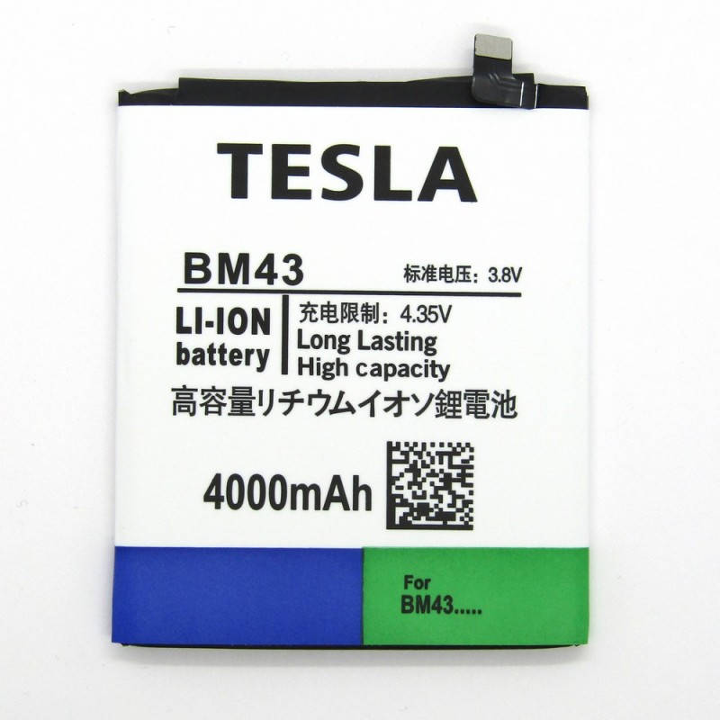 

Аккумулятор TESLA Xiaomi Redmi Note 4X BN43 / BM43 orig