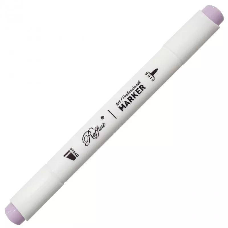 

Скетч маркер двусторонний Marco Raffine Pastel violet R703, 917637, Фиолетовый