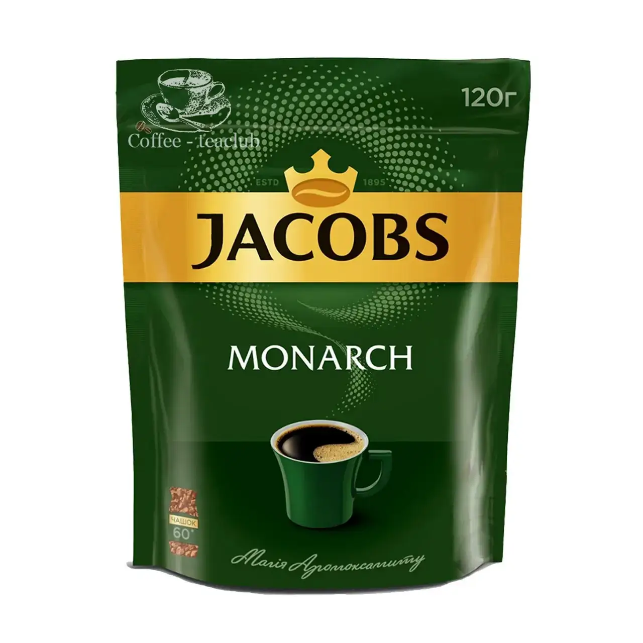 

Jacobs Monarch 120 грамм-18 упаковок