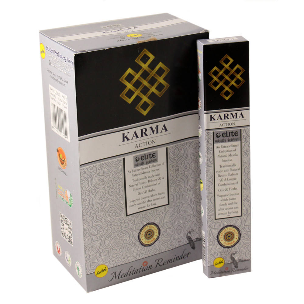 

Аромапалочки с запахом пачули Karma action, Sree Vani, 15 г