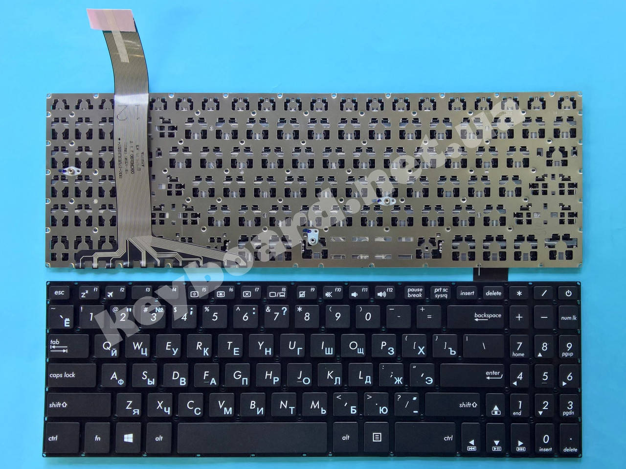 

Клавиатура для ноутбука Asus M570DD, M570, Черный