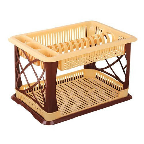 

Сушилка для посуды двухъярусная Elif 306 | Сушилка для посуды с поддоном | Посуда для сушки