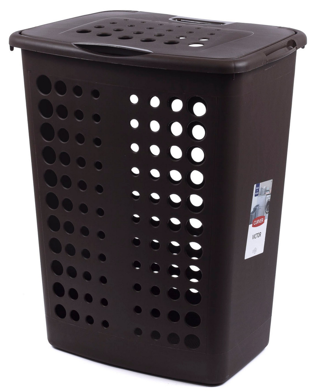 

Корзина для белья пластиковая Curver (Курвер) Victor 40 л (00047) Коричневый