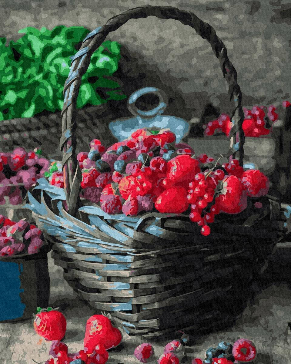 

Картина по номерах "Корзина с фруктами" GX43329