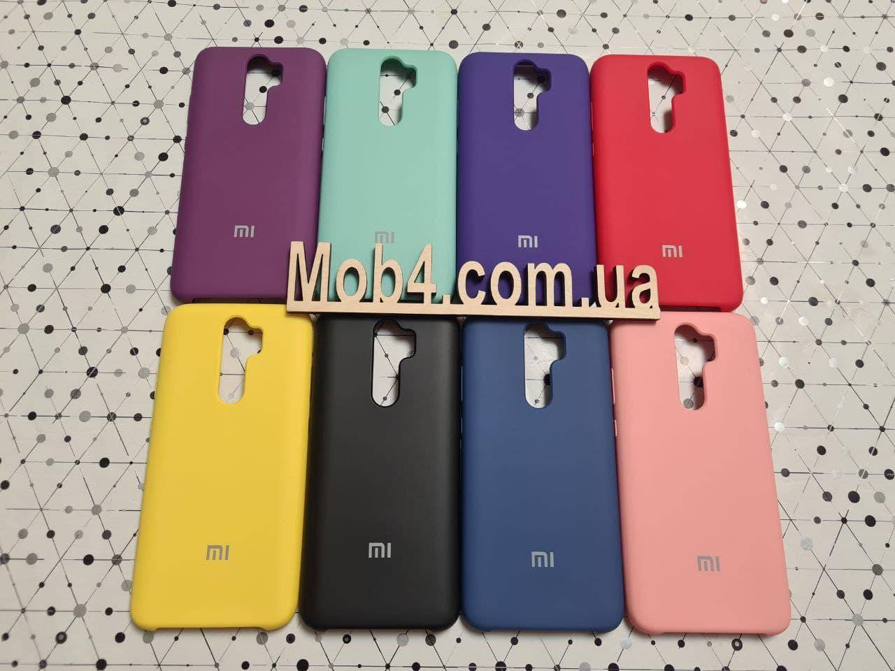 

Брендовый Soft-touch чехол Silicone Cover для Xiaomi (Ксиоми) Redmi Note 8 Pro, Разные цвета