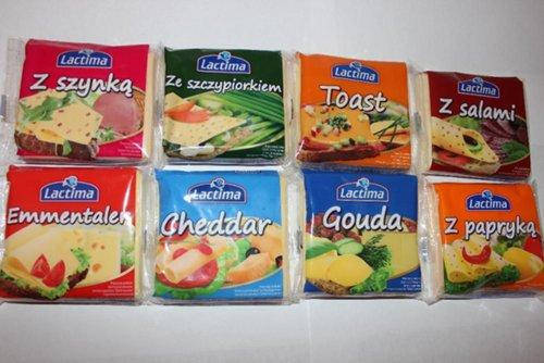 

Сыр порционный Lactima 130гр Польша